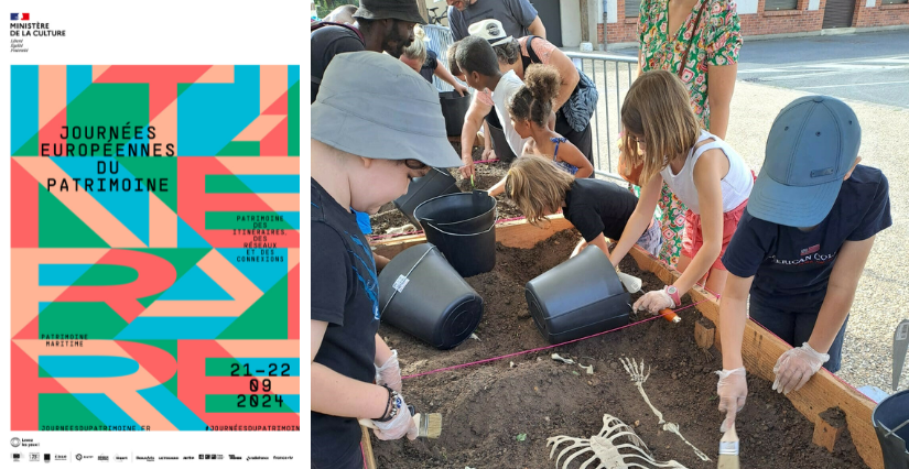 Atelier archéo-junior à Cepoy dans le cadre des Journées du Patrimoine