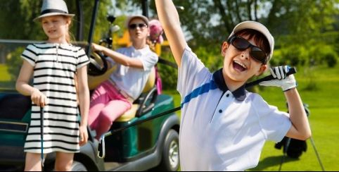 Essai gratuit enfant dans les golfs de Limère et Donnery (près d'Orléans)