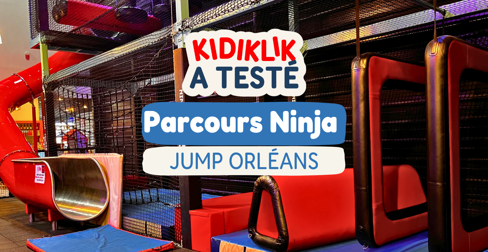 Parcours Ninja chez Jump Virtual Arena Orléans !