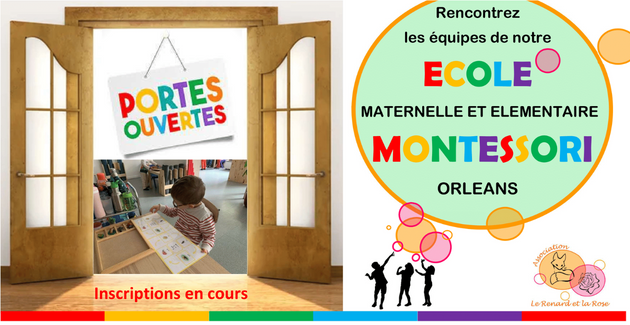 Portes Ouvertes à l'Ecole Montessori d'Orléans
