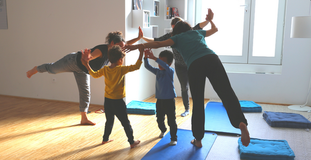 Yoganimal pour les familles au Muséum d'Orléans (MOBE)