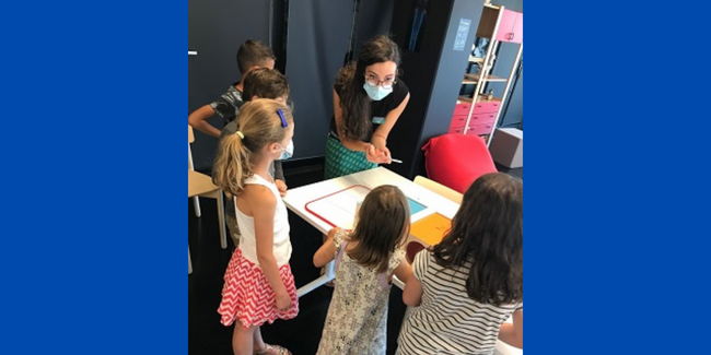 Mers du passé, mer du présent : atelier enfant au Muséum d'Orléans (MOBE)