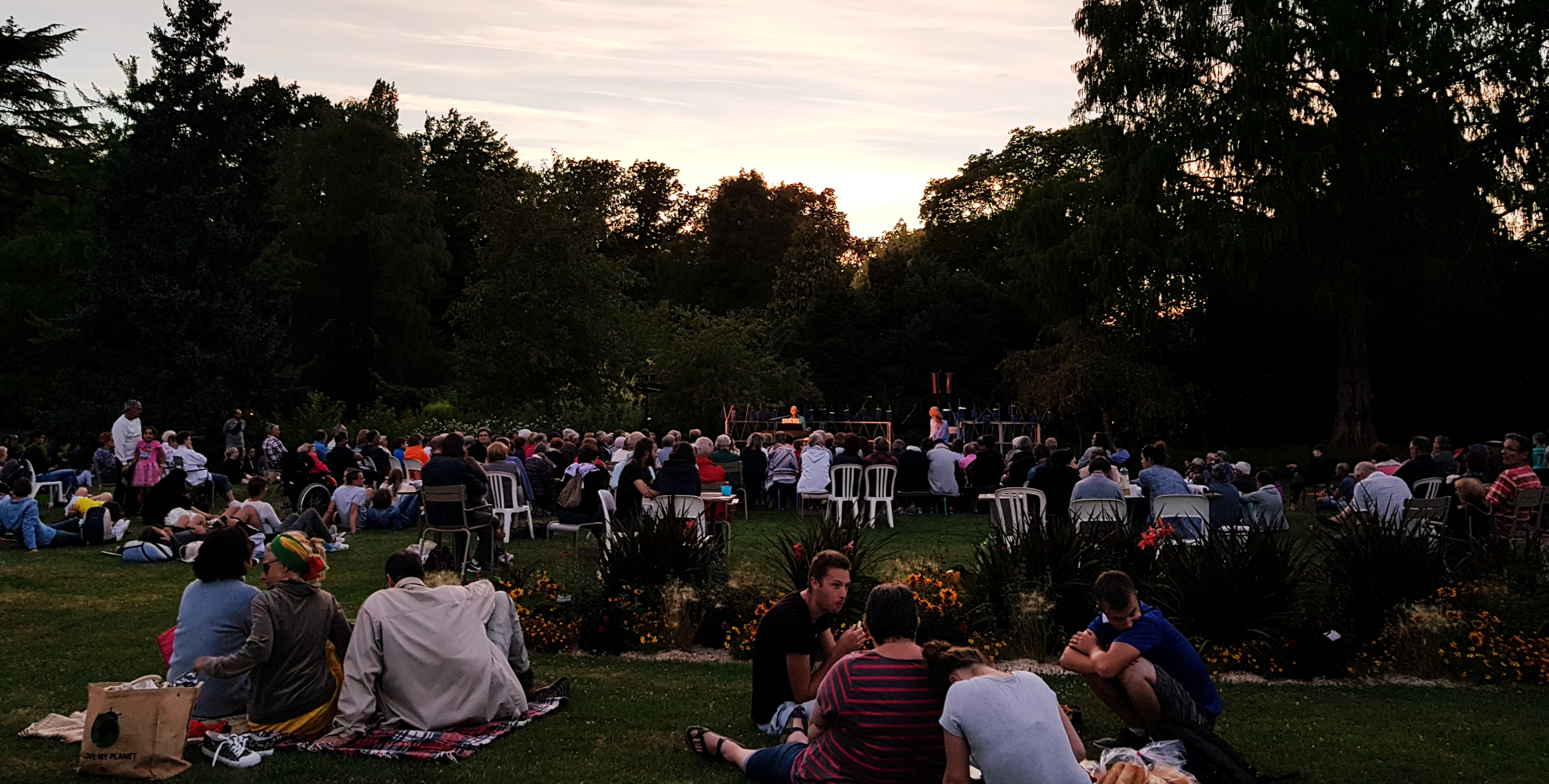 Nocturnes : festivals de musique au Parc Floral de la Source à Orléans