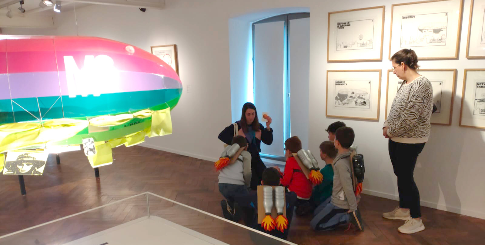 Visites en famille au Frac Centre-Val de Loire à Orléans