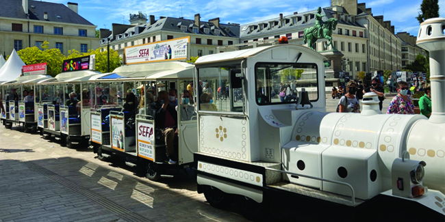 Découvrir Orléans avec le petit train touristique