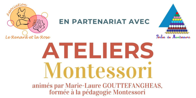 Ateliers Montessori à Orléans, avec l'Association Le Renard et la Rose