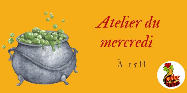 Atelier potion magique à la guinguette "La Corne des Pâtures"