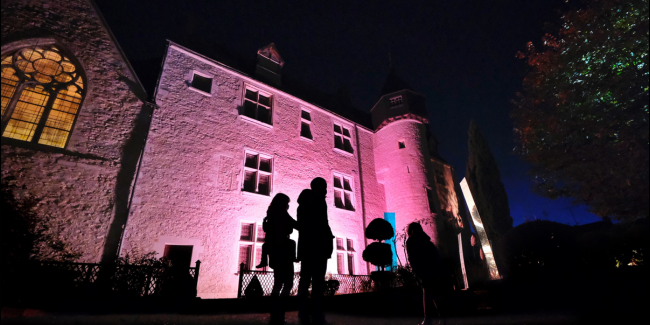 Déambulation nocturne au château de Beaugency