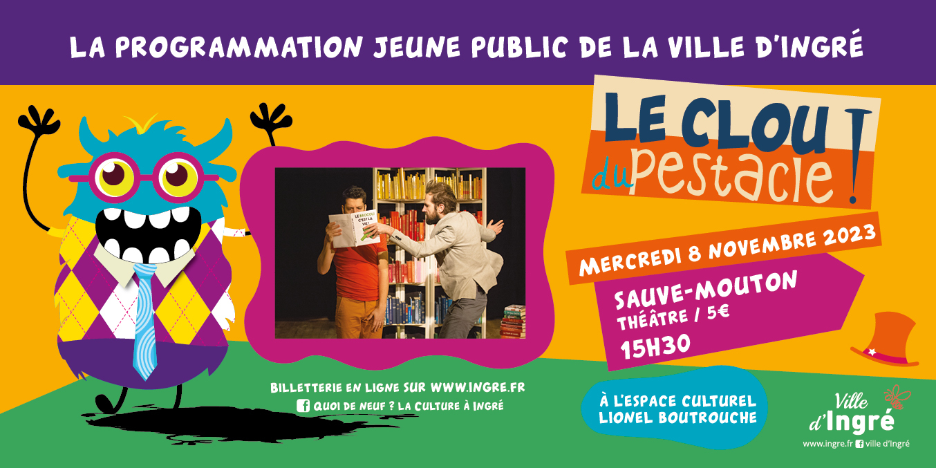 Sauve-Mouton, spectacle jeune public Espace Culturel Lionel Boutrouche, Ingré