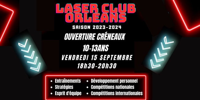 Laser Club Orléans : lancement des premiers entraînements chez Laser Tag Orléans
