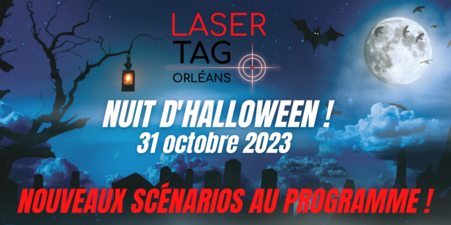 Nuit d'Halloween chez Laser Tag Orléans