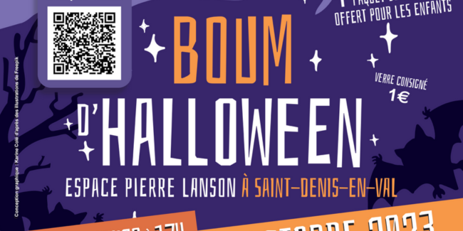Boum d'Halloween à Saint-Denis-en-Val