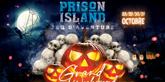 Grand week-end Halloween chez Prison Island Orléans