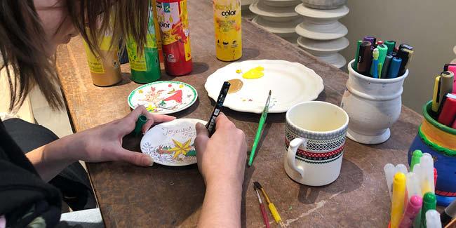 Ateliers de Noël : Peinture sur faïence au musée de la faïencerie de Gien