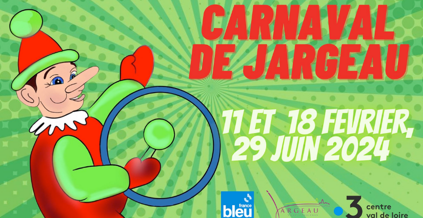 Carnaval de Jargeau : défilé, chars, musique, animation 