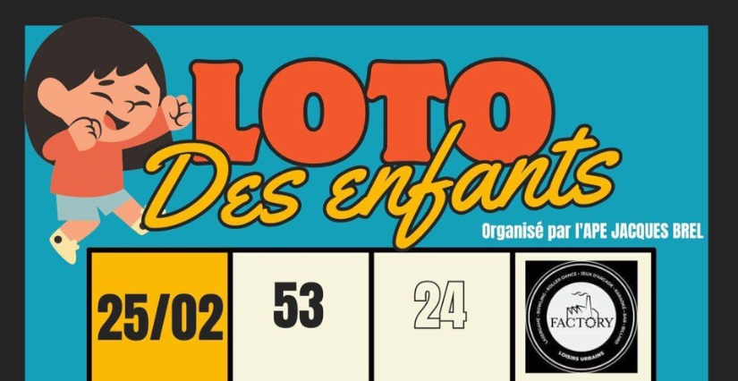 Loto des enfants à Fleury-les-Aubrais