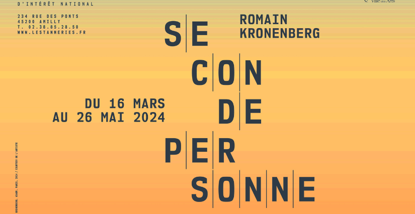 Exposition "Seconde personne" au centre d'art contemporain Les Tanneries à Amilly