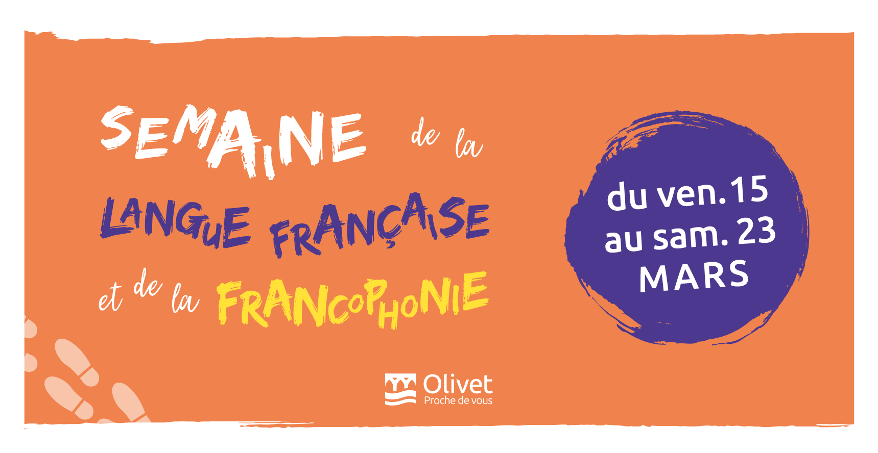 Semaine de la langue française et de la francophonie à Olivet