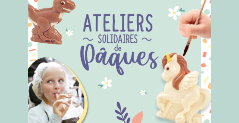 Atelier Solidaire de Pâques à la chocolaterie Alex Olivier