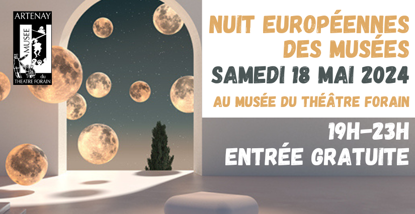 Nuit européenne des musées au Musée du Théâtre Forain à Artenay 