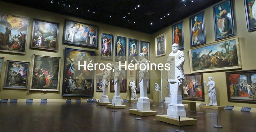 Visite ludique"Héros, héroïnes" au Musée des Beaux-Arts d'Orléans