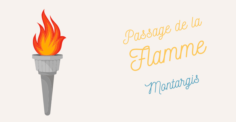 Passage de la flamme - Montargis