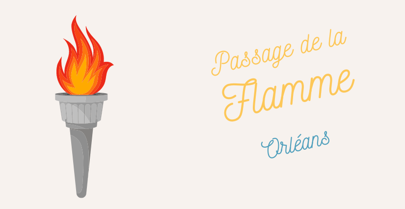 Passage de la flamme - Orléans