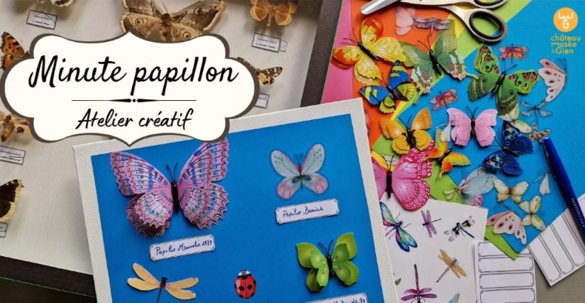 Atelier créatif de l'été "Minute Papillon ! " au château-musée de Gien