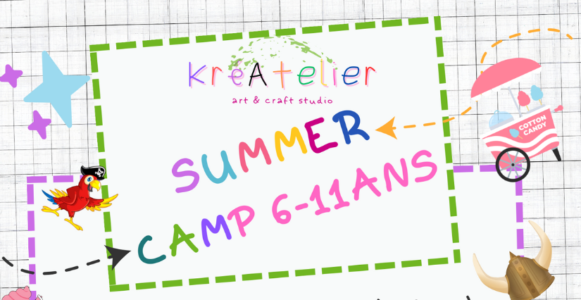 Kraft Summer Camp : stage vacances d'été chez KréAtelier Orléans
