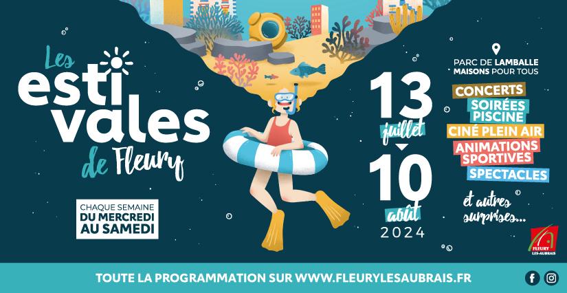 Les Estivales de Fleury à Fleury-les-Aubrais