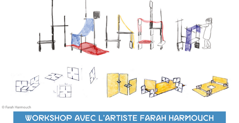 Workshop avec l'artiste Farah Harmouch au FRAC Orléans