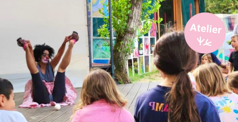 Atelier cirque et impro à la Corne des Pâtures à Baule