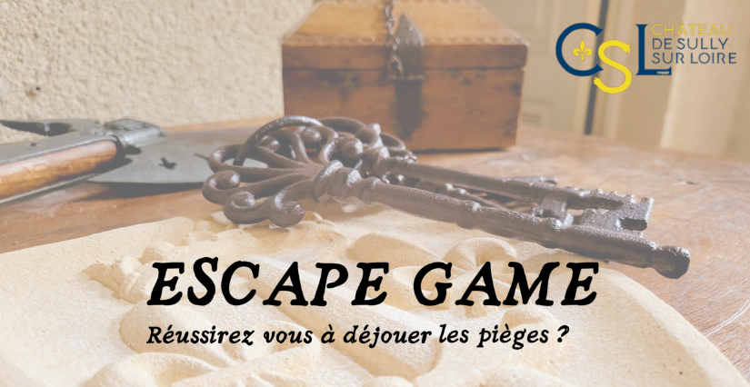 Escape Game en famille au château de Sully-sur-Loire