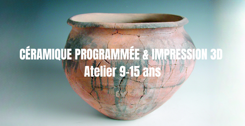 Atelier "Céramique programmée & impression 3D" à l'Hôtel Cabu à Orléans