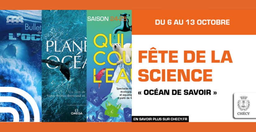 Fête de la science 2024 "Océan de savoirs", fête de la science à l'espace George Sand à Chécy
