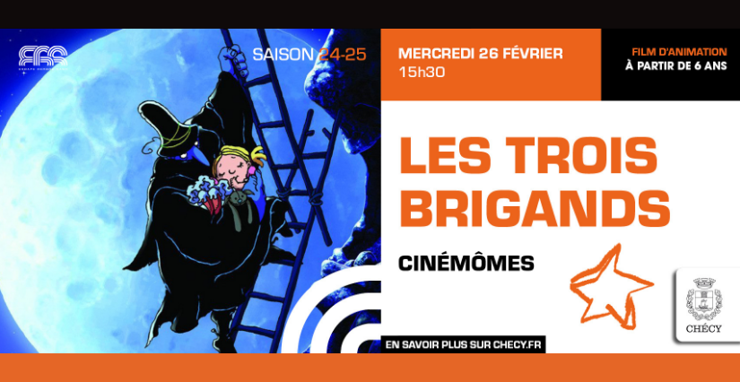 "Les trois brigands", film d'animation jeune public à l'espace George Sand à Chécy