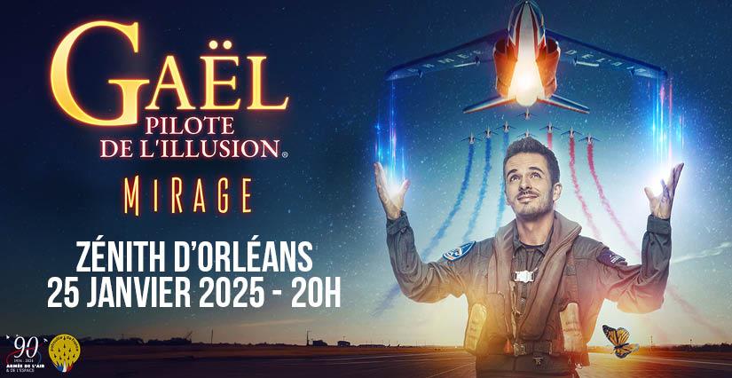 "Mirage" : le grand spectacle de magie de Gaël, pilote de l'illusion au Zénith d'Orléans