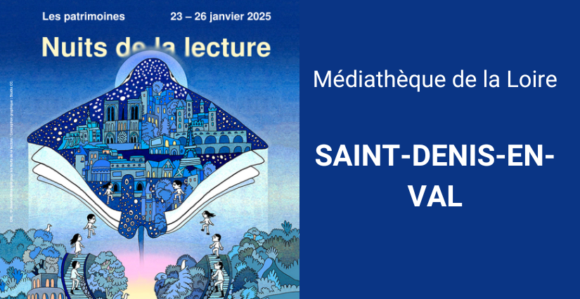 Nuits de la lecture à la Médiathèque de la Loire : animations pour les enfants