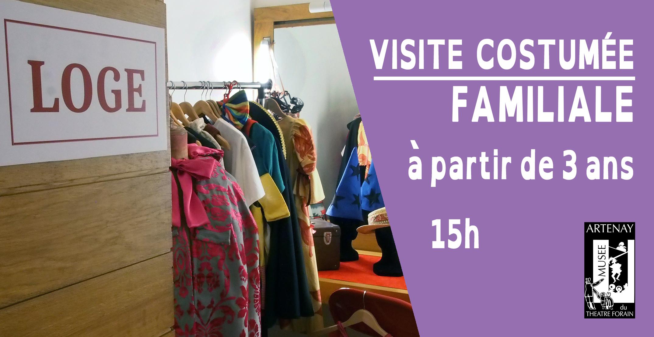 Visite costumée familiale thématique au Musée du Théâtre Forain