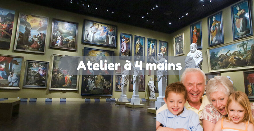 Atelier à 4 mains au Musée des Beaux-Arts d'Orléans