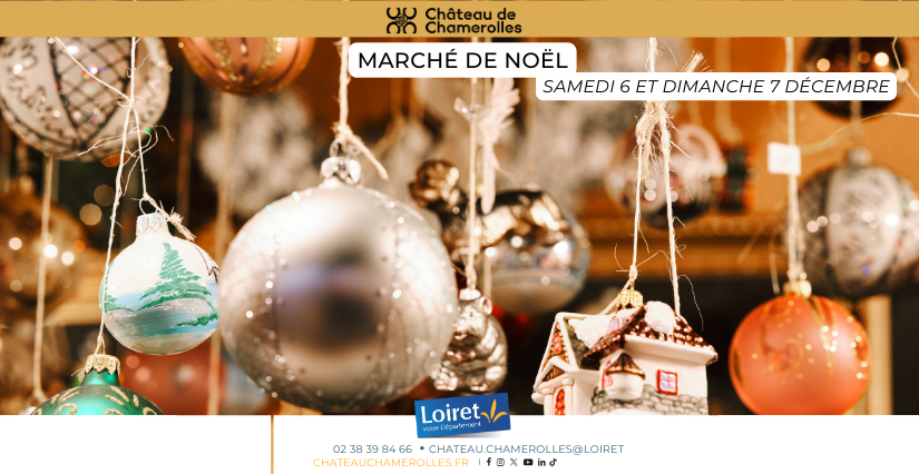 Marché de Noël au pays de Chamerolles Marché de Noël au pays de Chamerolles