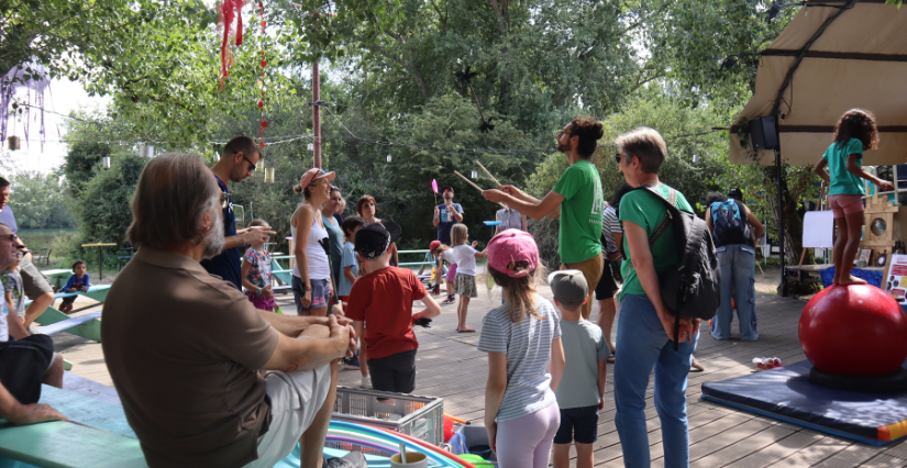 Atout Cirque - atelier cirque pour enfants à La Corne des Pâtures