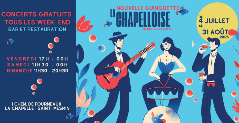 La Chapelloise : la nouvelle guinguette festive à La Chapelle-Saint-Mesmin