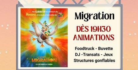 Cinéma de plein air "Migration" - Saint-Denis-en-Val