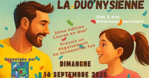 La Duo'Nysienne : course enfants en duo à Saint-Denis-en-Val