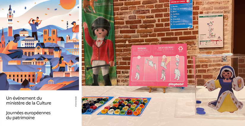 Journées du Patrimoine au Château-Musée de Gien – Visite et atelier Playmobil®