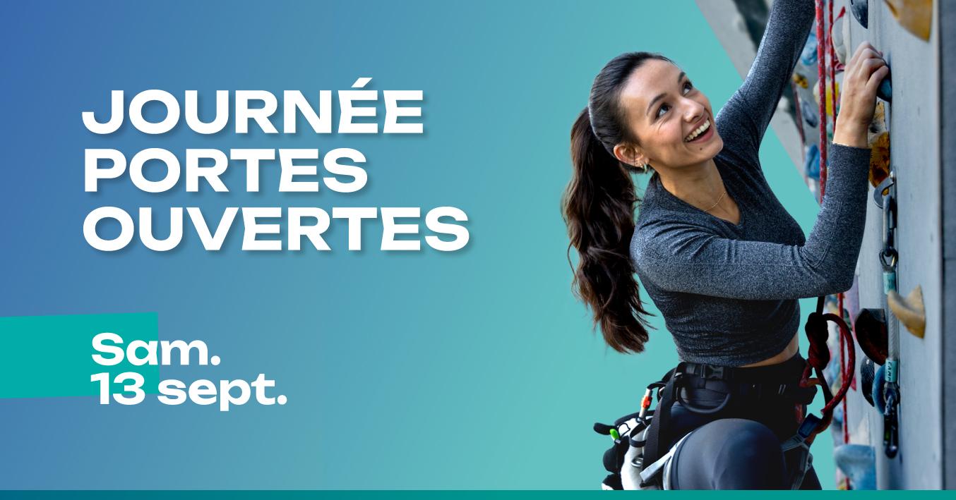 Portes ouvertes chez Climb'Up Saran (salle d'escalade au nord Orléans)