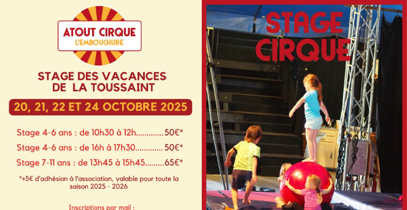 Stage de cirque "Atout cirque" à Baule