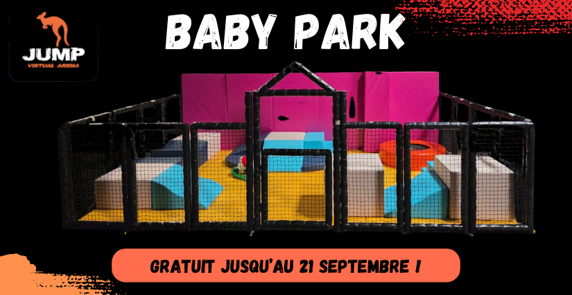 Nouveau : le Baby Park pour les tout-petits chez Jump Virtual Arena Orléans