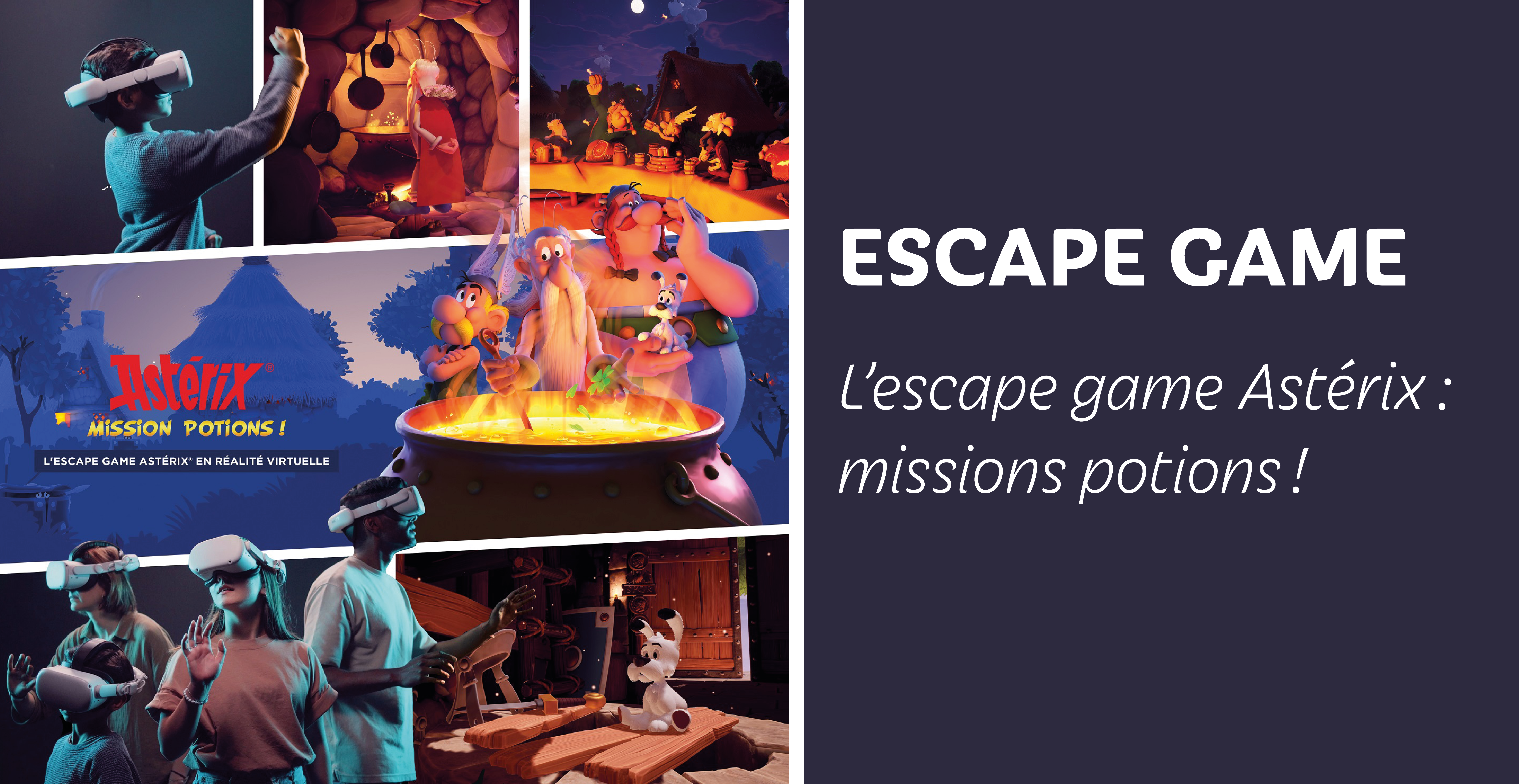 Escape game Astérix en réalité virtuelle – Médiathèque de Saint-Jean-de-Braye